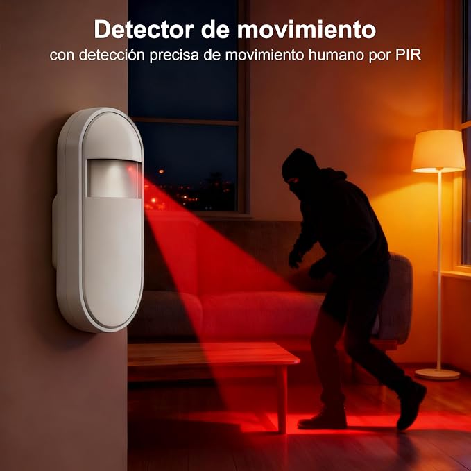 XUK Smart Home Security System, 4G/GSM &WiFi Wireless Alarm Kit - Image 3