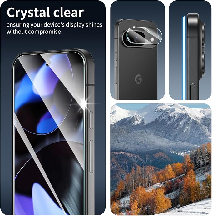 3+3+1-Pack, Screen Protector and Camera Lens Protector - Image 8