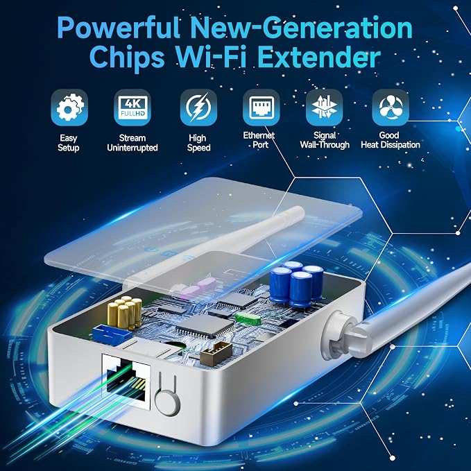2026 WiFi Extender Signal Booster, New Gen Internet Booster - Image 5