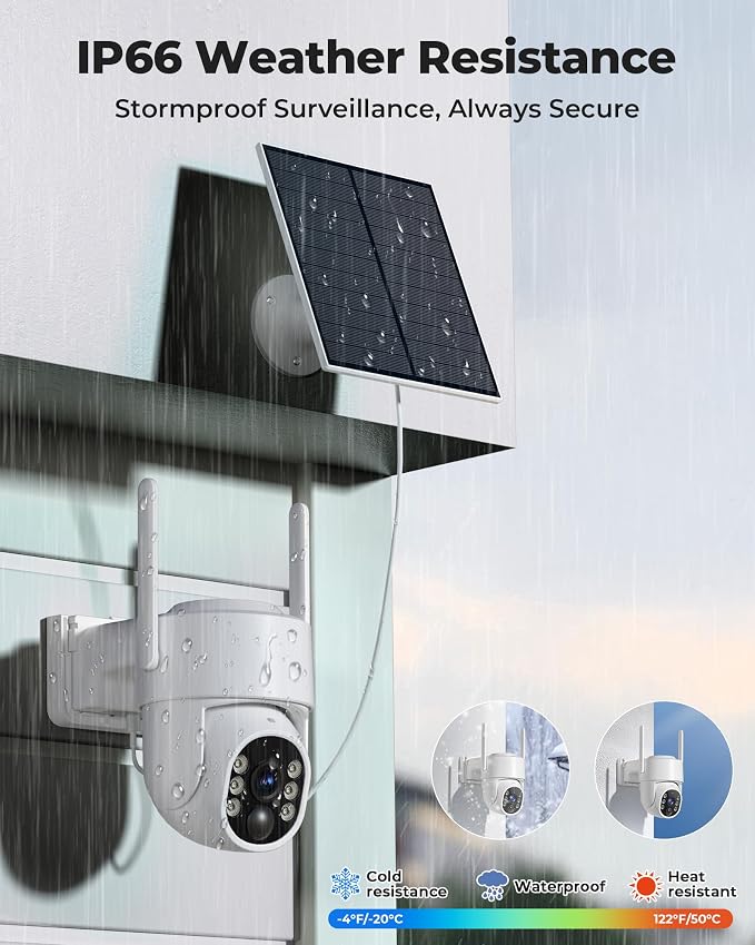Security Cameras Wireless Outdoor 5G& 2.4G, No Subscription, 2 Cam-Kit - Image 8
