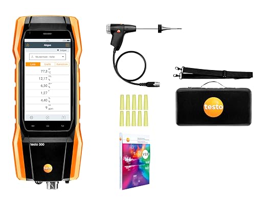testo 300 Combustion Analyzer HVAC Kit by TestoInc
