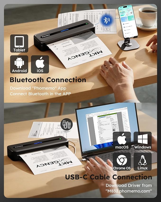 Phomemo Portable Printers Wireless - Image 3