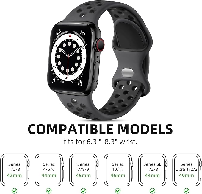 Lerobo Compatible with Apple Watch Band 44mm 45mm Series 10 11 46mm 42mm 49mm - Image 6