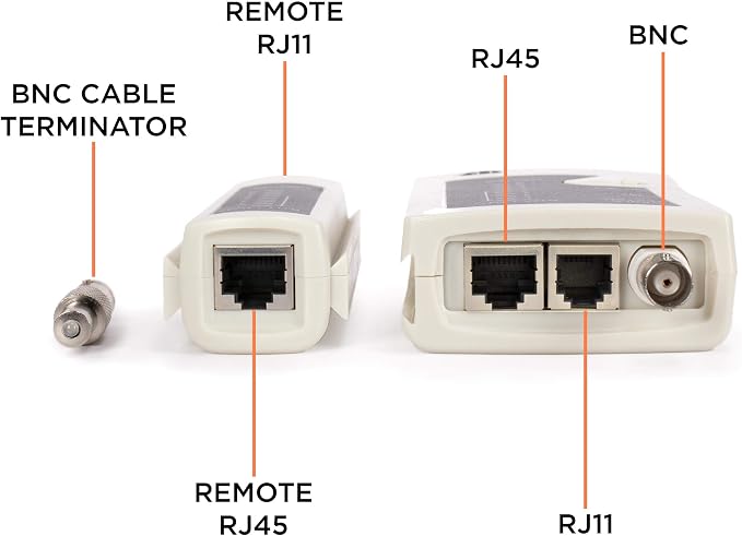 THE CIMPLE CO 3-in-1 RJ45, BNC Cable Tester Tool - Image 3