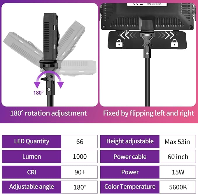 EMART LED Photography Lighting, Studio Light - Image 6