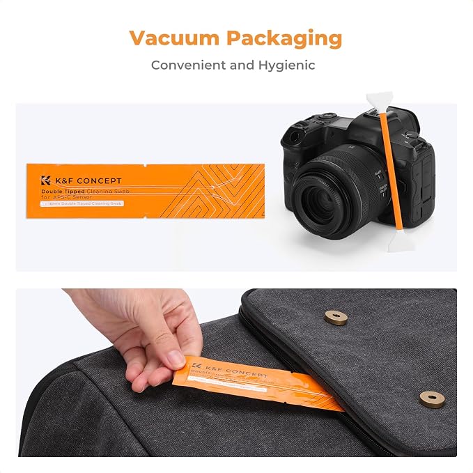 K&F Concept 16mm APS-C Sensor Cleaning Kit, Mirrorless Digital Camera Lens - Image 7