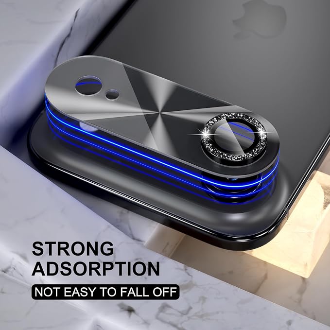 Choiche Compatible for iPhone 17 Air Camera Lens Protector, Bling Camera Cover - Image 5