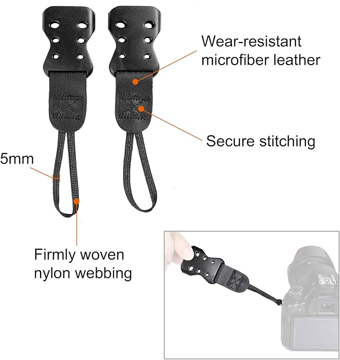 Vigorport Camera Harness Strap, Cross Shoulder Quick Release Straps - Image 3