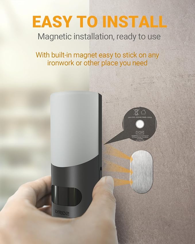 Lyridz Rechargeable Battery Night Light - Image 6