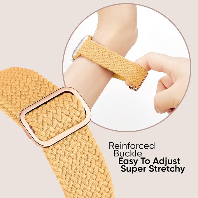 6 Pack Braided Stretchy Bands Compatible - Image 5