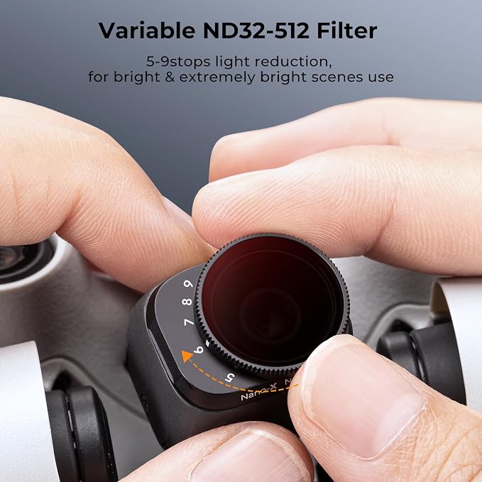 K&F Concept Mini 3 Pro Variable ND32-512 ND Filter Compatible - Image 3