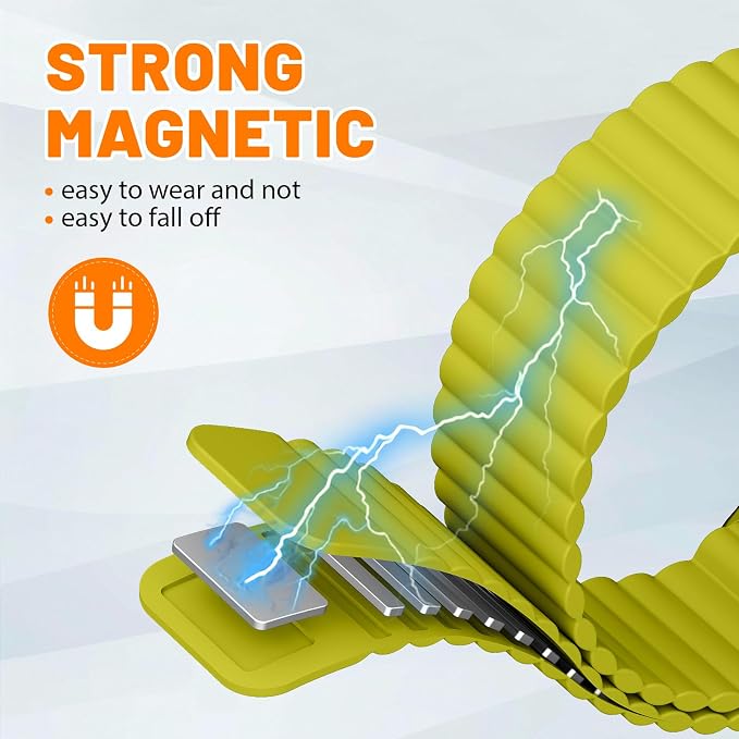 Magnetic Sport Bands for Apple Watch Band 40mm 38mm 41mm 42mm 44mm 45mm 46mm - Image 2