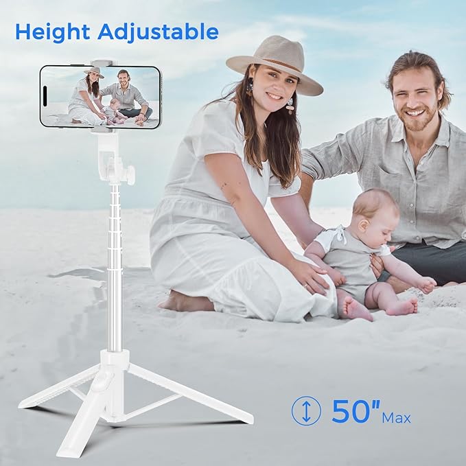 Selfie Stick Travel Tripod for Cell Phone - Image 3