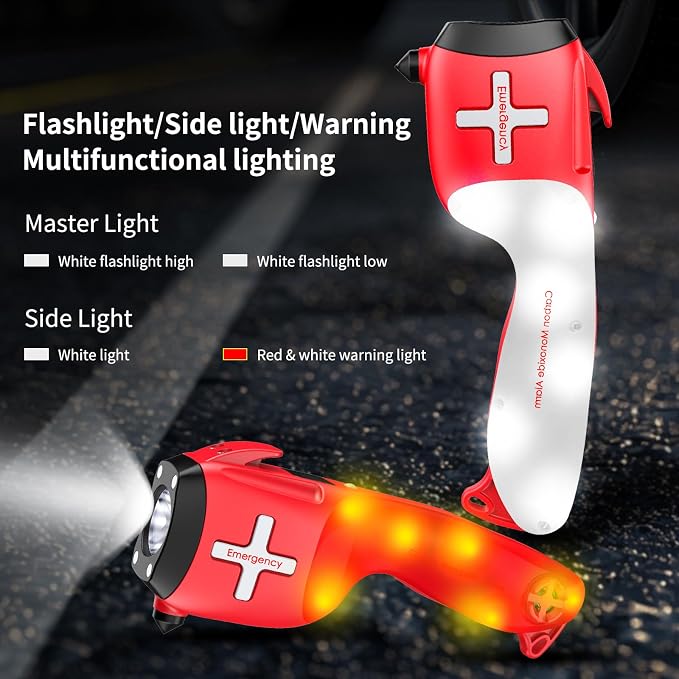 6-in-1 Multifunctional Emergency Tool, Flashlight - Image 5