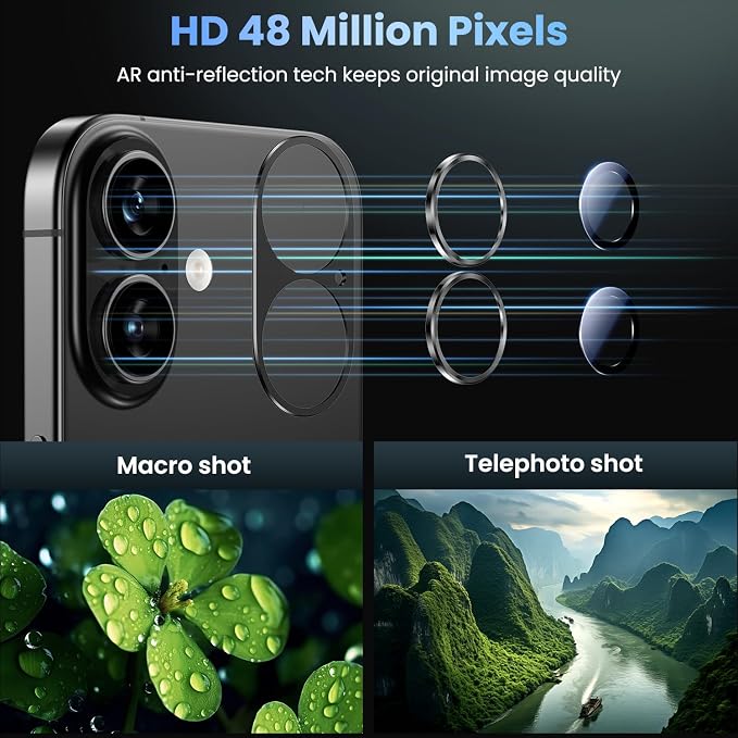 Uyiton Compatible with iPhone 17 Camera Lens Protector - Image 3