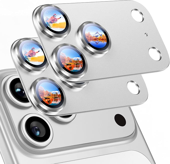 Uyiton Compatible with iPhone 17 Pro Camera Lens Protector by Uyiton