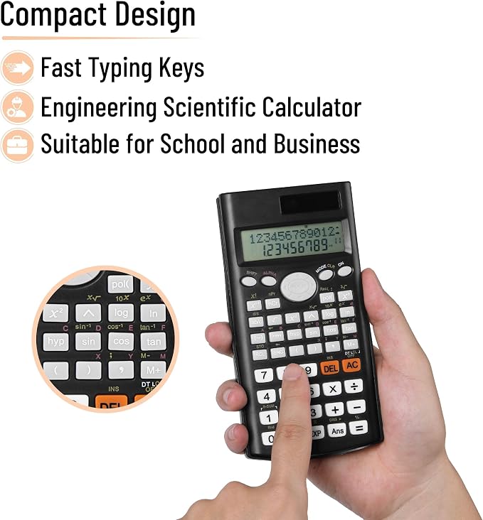 Mr. Pen- Scientific Calculators, 2 Line Calculator - Image 5