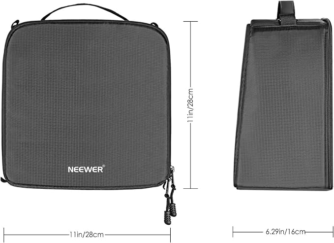 Neewer® Flexible Partition Camera Padded Bag Insert Protection Handbag - Image 6