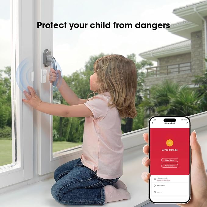 PGST Home Security Systems for House, Wireless Home Security Alarm System - Image 5