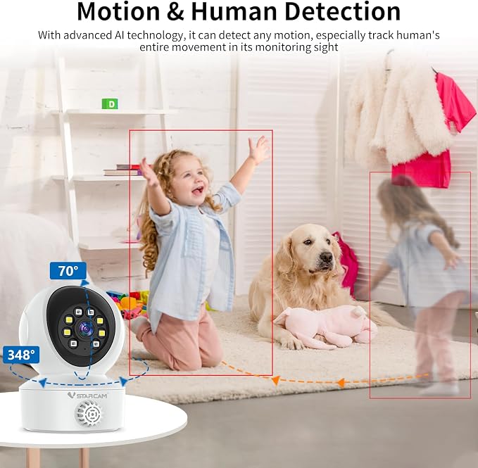 VSTARCAM 2K Indoor Security Camera - Image 4