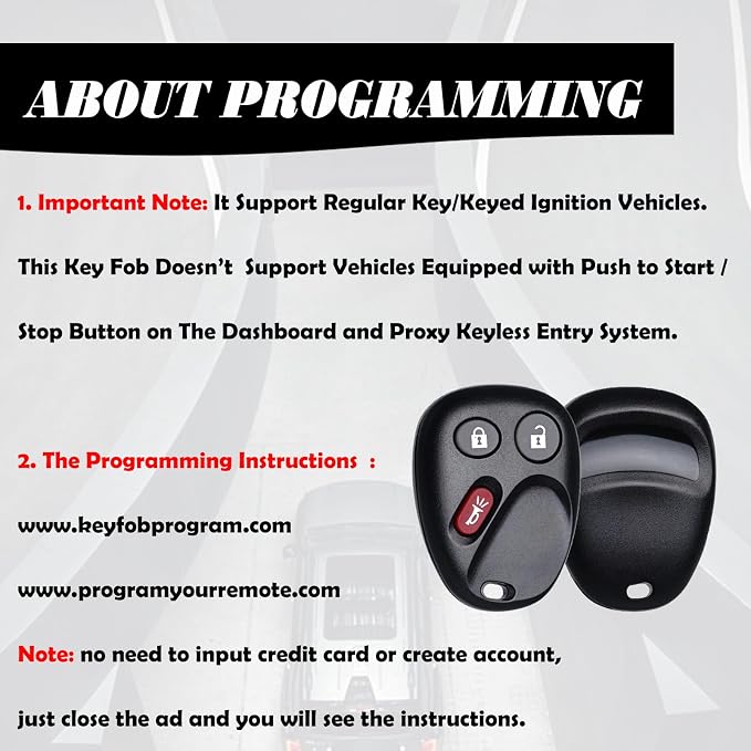 MechanMagic Keyless Entry Remote Control Key Fob Replacement Fits - Image 6