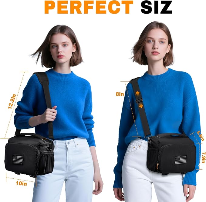 ALLCAMP Camera Sling Bag for DSLR & Mirrorless | Customizable Patch Area - Image 5