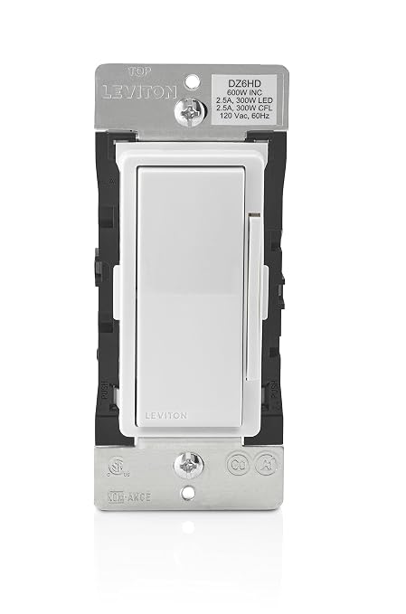 Leviton Decora Smart 600W Dimmer by Leviton