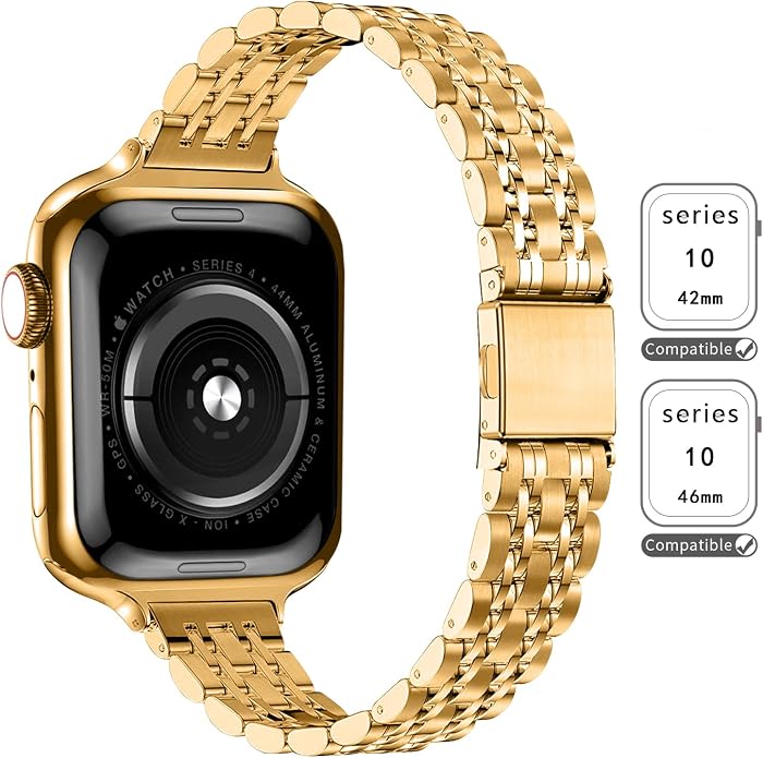 QUNDAXI Slim Watch Band Compatible - Image 2