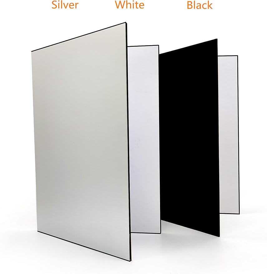Light Reflector 3 in 1 Photography Reflector Cardboard, A4 Size Folding Light - Image 3