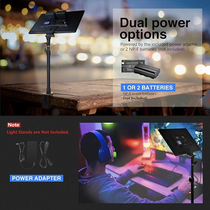 Neewer NL288 LED Video Light - Image 6
