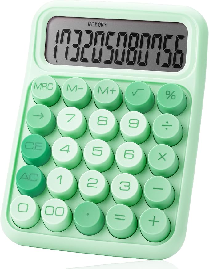 Mr. Pen- Mechanical Switch Calculator, 12 Digit Large LCD Display, Mechanical by MrPen