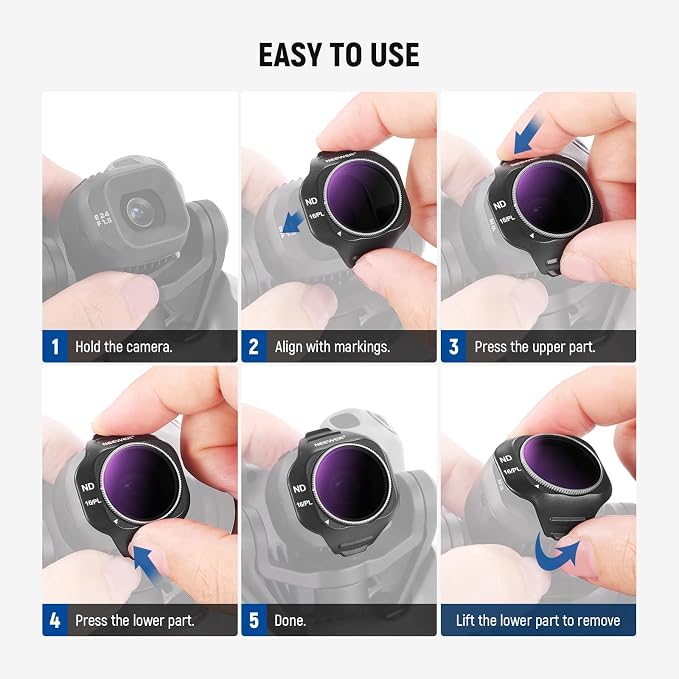 NEEWER ND/PL Filter Set Compatible - Image 8