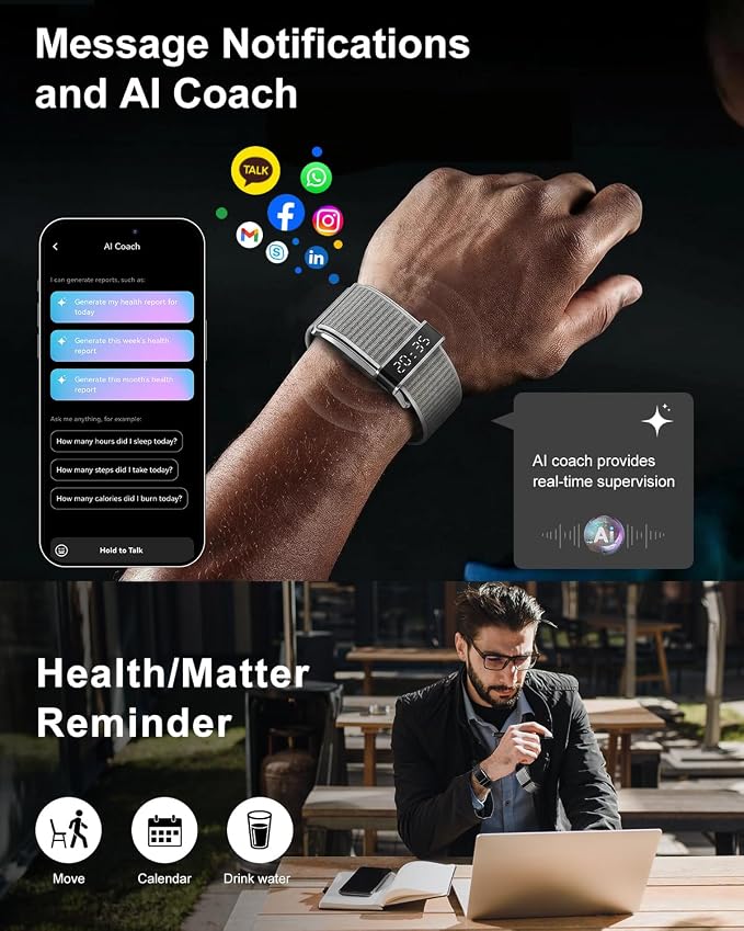 Screenless Activity & Fitness Trackers, Health Tracker - Image 7