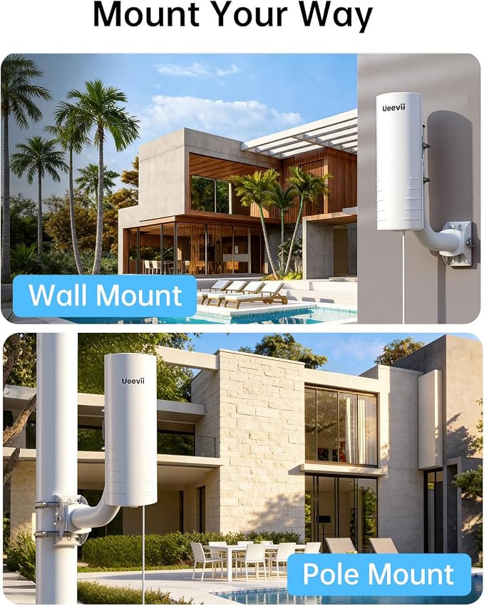 UeeVii Wireless Bridge Point to Point Outdoor CPE452Kit, - Image 5