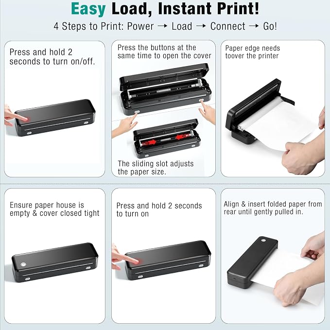 PEDOOLO Portable Printer Wireless - Image 3