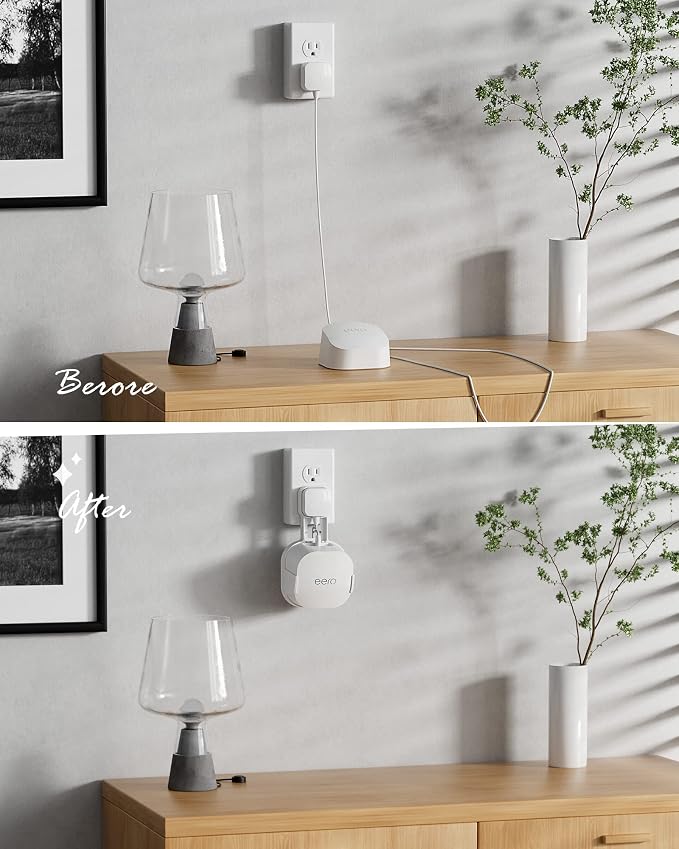 COOLWUFAN Outlet Wall Mount Holder - Image 4