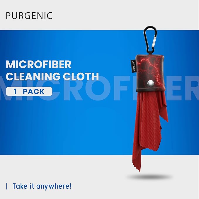 Microfiber Cloth & Glasses Wipes Lens & Glasses Cleaning Cloth - Image 2