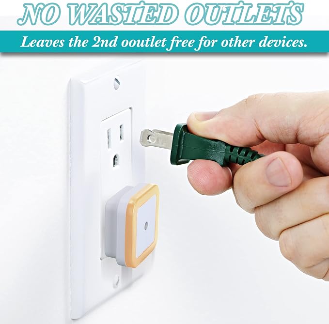 Tuanse 48 Pack LED Night Lights Plug into Wall Smart Sensor Sensor Automatic - Image 6