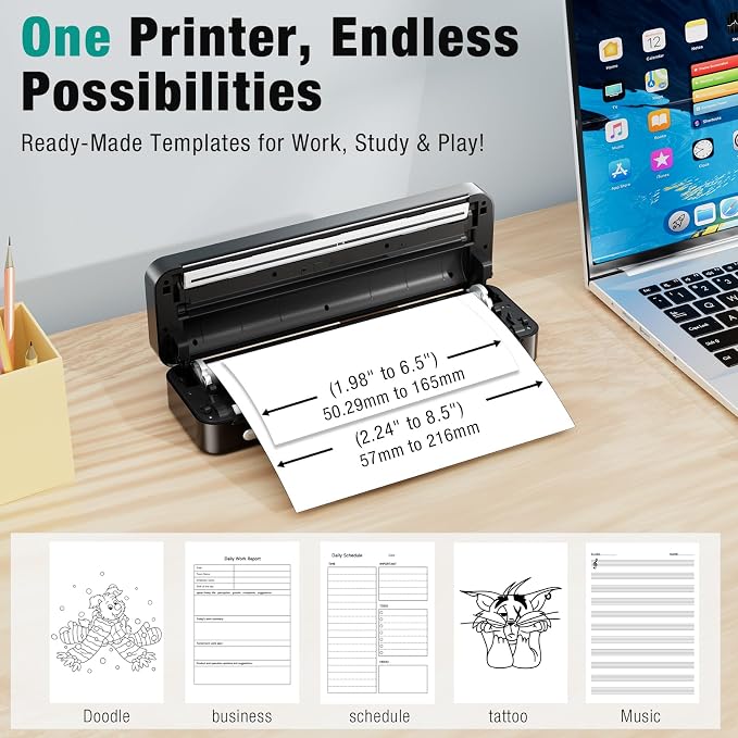 PEDOOLO Portable Printer Wireless - Image 4