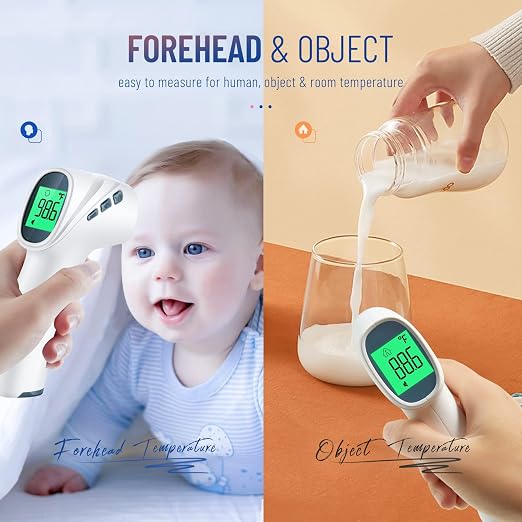 Touchless Thermometer for Adults, Digital Infrared Thermometer Gun - Image 4