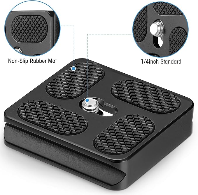 Frienda 2 Pieces Metal Quick Release Plate - Image 3