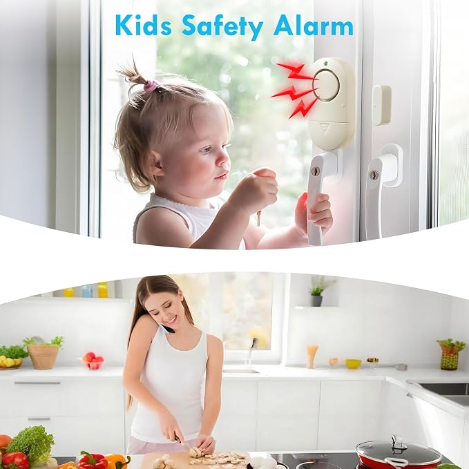 Door Window Alarm, 120DB Window Alarms - Image 5