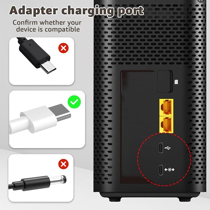 Power Cord for T-Mobile 5G Internet Box Gateway Arcadyan KVD21 Adapter - Image 9