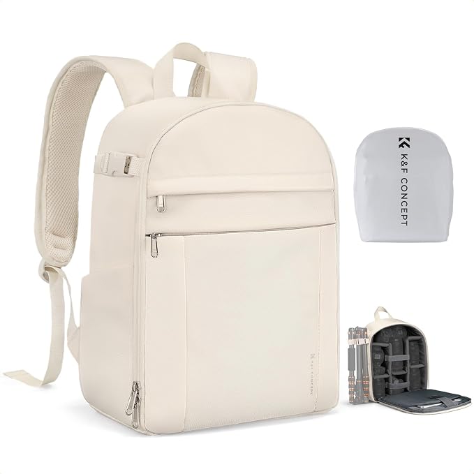 K&F CONCEPT Camera Bag Backpack, Professional DSLR/SLR/Mirrorless Camera by KFCONCEPT