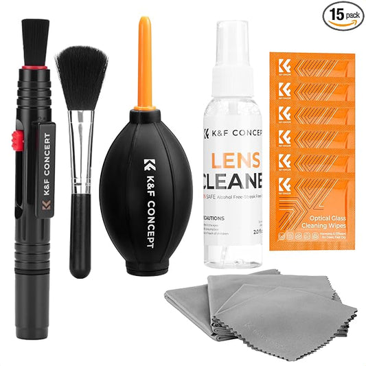 K&F CONCEPT 15-1 Professional Cleaning Kit by KFCONCEPT