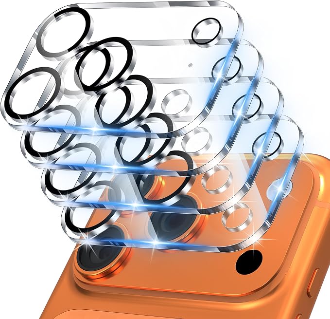4 Pack Camera Lens Screen Protector Compatible by MIUOLV