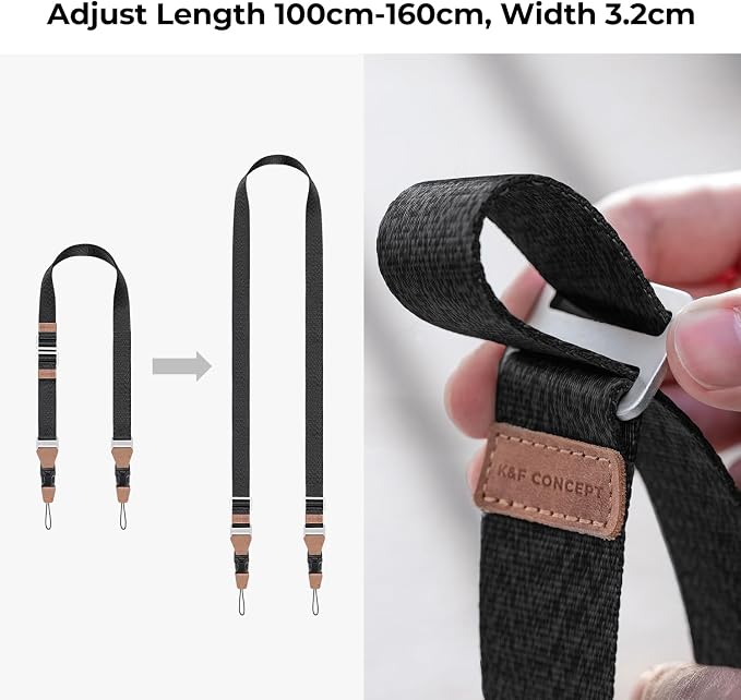 K&F CONCEPT 32mm Camera Neck Strap - Image 2