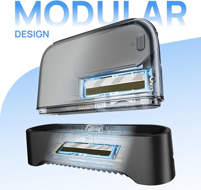PocketCloud Dock for Portable NAS, M.2 NVMe Slot, Expend Storage, 2.5GbE - Image 2