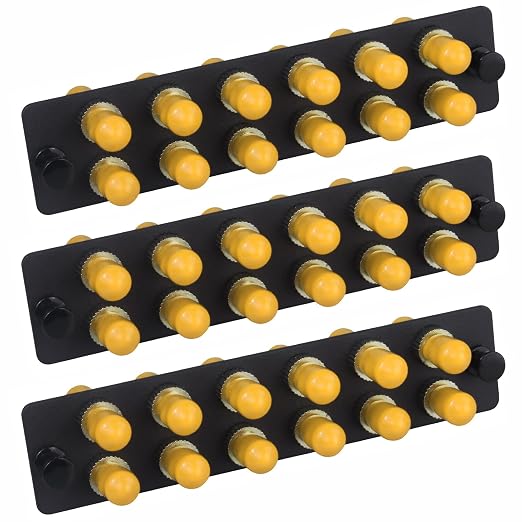 3-Pack 12 Simplex ST Fiber Patch Panel by Duogaliaopticalfiberproduct