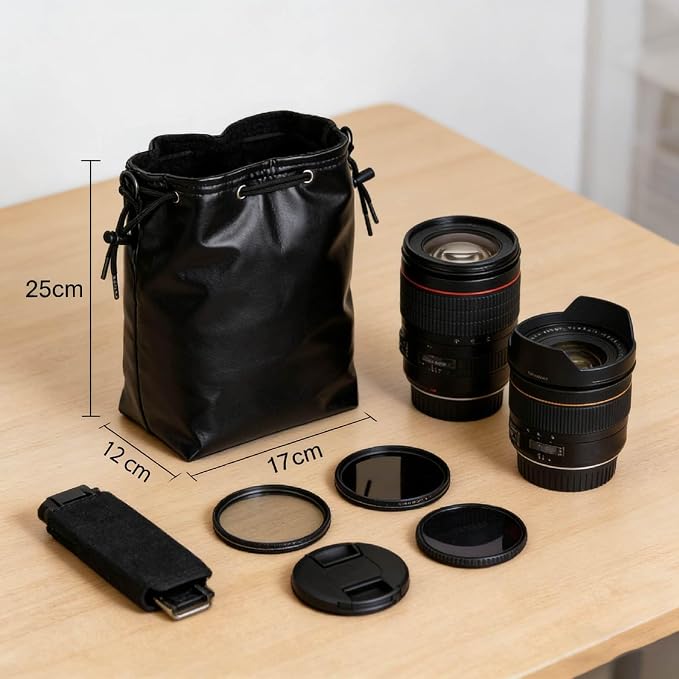 NOWNIN Drawstring Camera Lens Pouch - Image 2
